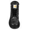 Bota de trabalho feminina Millbrook de 6" com biqueira Nano impermeável e salto em cunha