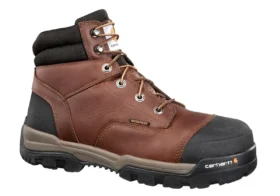 Bota de trabalho Ground Force impermeável de 6" com biqueira composta
