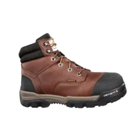 Bota de trabalho Ground Force impermeável de 6″ com biqueira composta