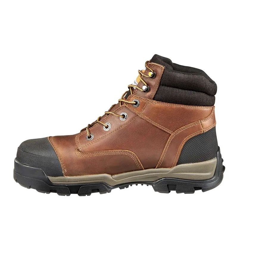 Bota de trabalho Ground Force impermeável de 6" com biqueira composta