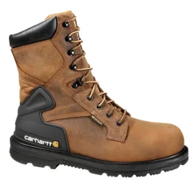 Bota de trabalho impermeável Heritage com biqueira de aço de 8″