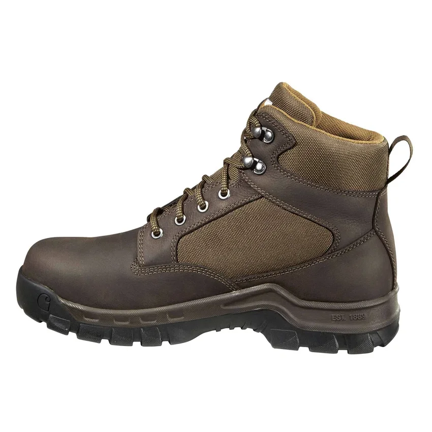 Bota de trabalho Rugged Flex de 6" com biqueira de aço e impermeável