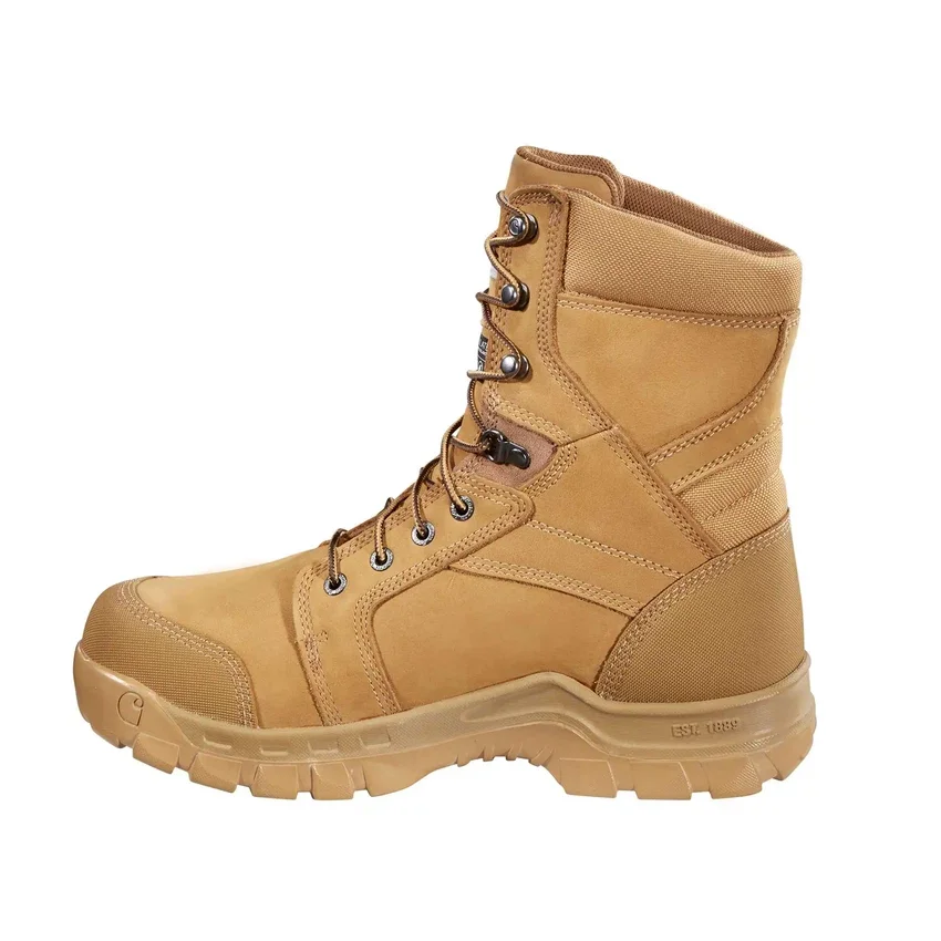 Bota de trabalho Rugged Flex® impermeável e isolada, com biqueira macia, de 8"