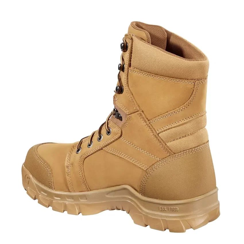 Bota de trabalho Rugged Flex® impermeável e isolada, com biqueira macia, de 8"