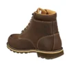 Bota de trabalho tradicional com biqueira tipo moc, impermeável, de 6"