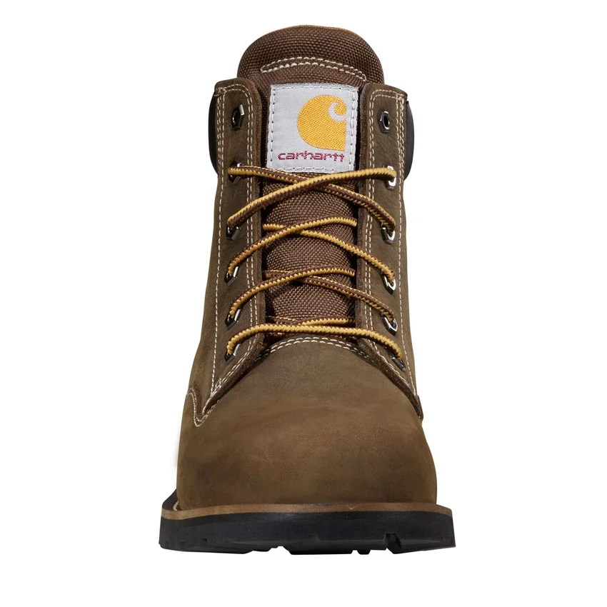 Bota feminina Frontier de 6" com biqueira de aço e resistente à água
