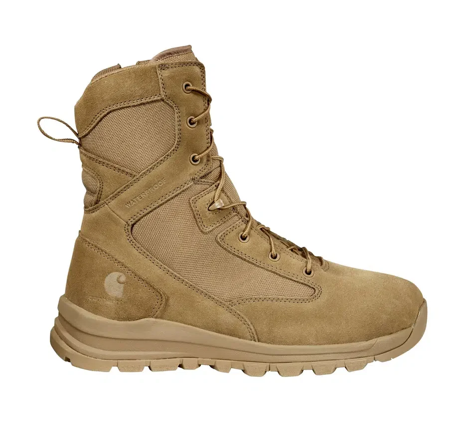 Bota Gilmore impermeável de 8" com fecho lateral