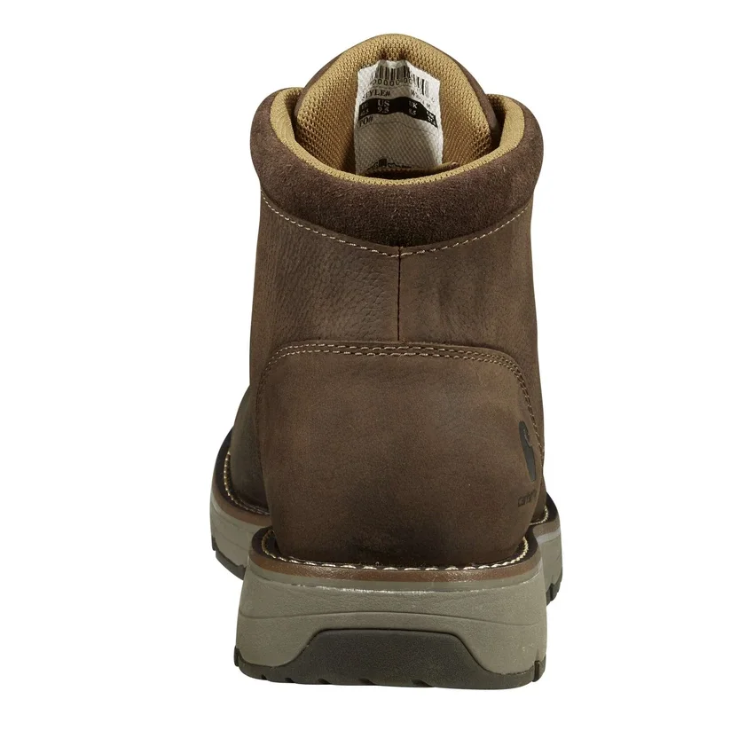 Bota Millbrook com biqueira macia e salto em cunha
