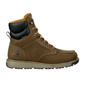 Bota Millbrook de 6″ com biqueira Nano Toe e cunha, à prova de água