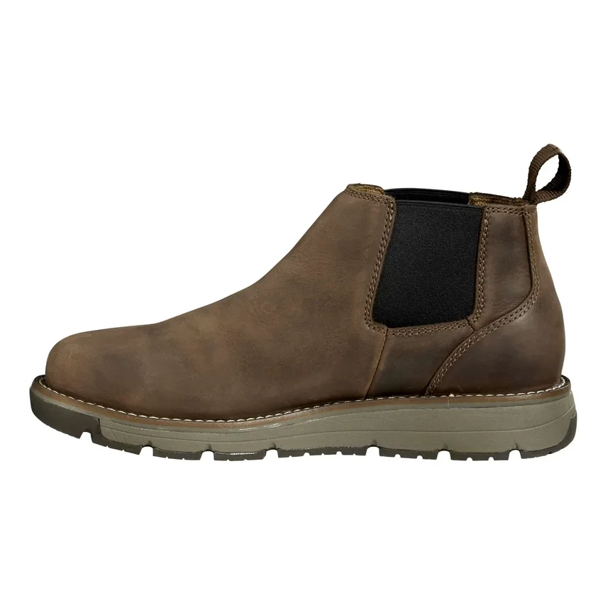 Bota Romeo Wedge com biqueira macia de 4" da Millbrook, resistente à água