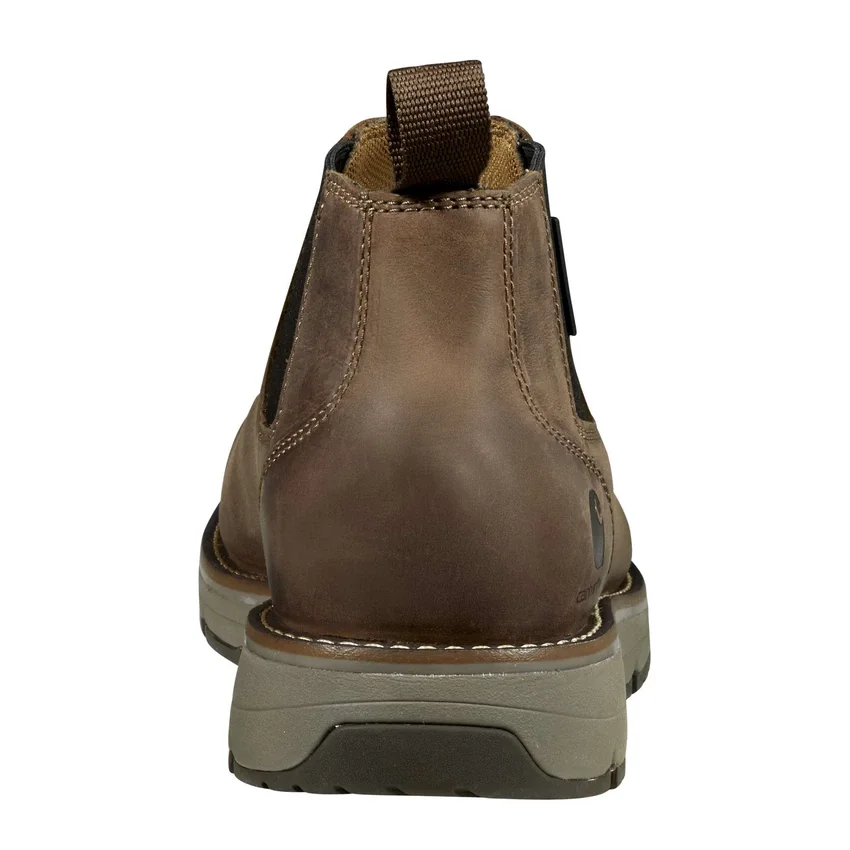 Bota Romeo Wedge com biqueira macia de 4" da Millbrook, resistente à água