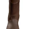 Bota Wellington com biqueira de aço, 10", impermeável e com salto em cunha