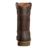 Bota Wellington com biqueira de aço, 10", impermeável e com salto em cunha