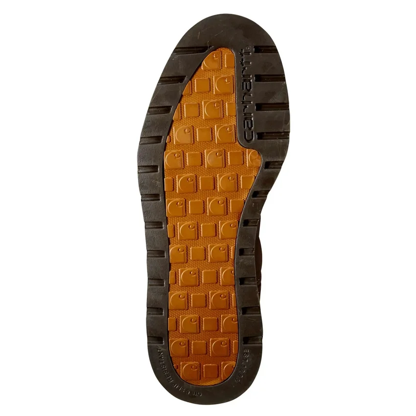 Bota Wellington com biqueira de aço, 10", impermeável e com salto em cunha