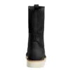 Bota Wellington com cunha, biqueira macia e impermeável de 10" para mulher