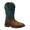 Botas Wellington Montana 11" impermeáveis de biqueira quadrada para mulher