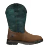 Botas Wellington Montana 11" impermeáveis de biqueira quadrada para mulher