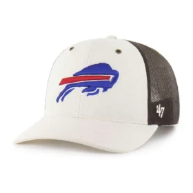 Buffalo Bills '47 Boné Trucker sem tingir, corte descontraído