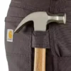 Calças cargo de corte reto descontraído em tecido ripstop com joelhos reforçados - Calças de trabalho