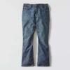Calças de ganga de trabalho masculinas com corte «bootcut» descontraído e tecido «Rugged Flex»