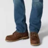 Calças de ganga de trabalho masculinas, de corte reto e descontraído, com tecido Rugged Flex