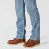 Calças de ganga de trabalho masculinas, de corte reto e descontraído, com tecido Rugged Flex
