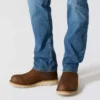 Calças de ganga de trabalho masculinas, justas, afuniladas e com Rugged Flex