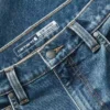 Calças de ganga de trabalho masculinas, justas, afuniladas e com Rugged Flex