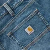 Calças de ganga de trabalho masculinas, justas, afuniladas e com Rugged Flex