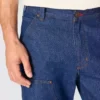 Calças de ganga de trabalho para homem da série Crafted, corte largo, perna reta e joelhos reforçados