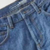 Calças de ganga de trabalho Slim Straight Rugged Flex para homem
