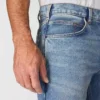 Calças de ganga de trabalho Slim Straight Rugged Flex para homem