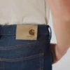 Calças de ganga femininas Tiller de cintura alta e corte bootcut