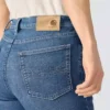 Calças de ganga femininas Tiller de cintura alta e corte bootcut