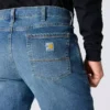 Calças de ganga masculinas FR de corte descontraído e perna reta Rugged Flex™ - Calças de ganga resistentes ao fogo