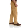 Calças de lona Rigby com joelhos reforçados, corte reto e estilo descontraído - Double Knee Pant de trabalho