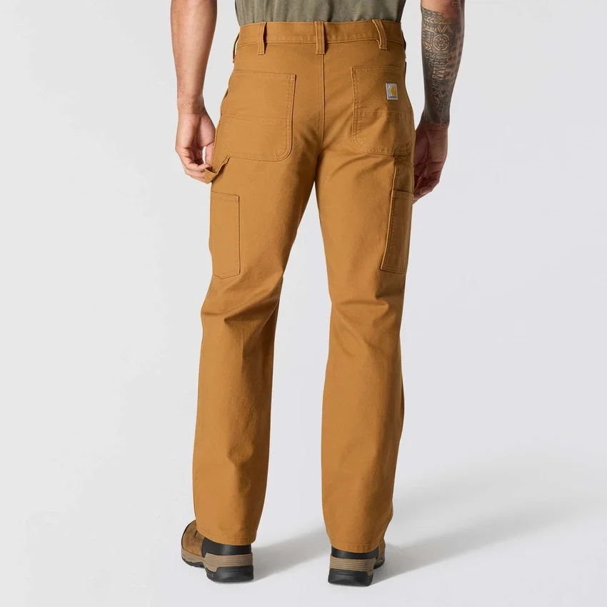 Calças de lona Rugged Flex® de corte reto e descontraído - Calças de trabalho