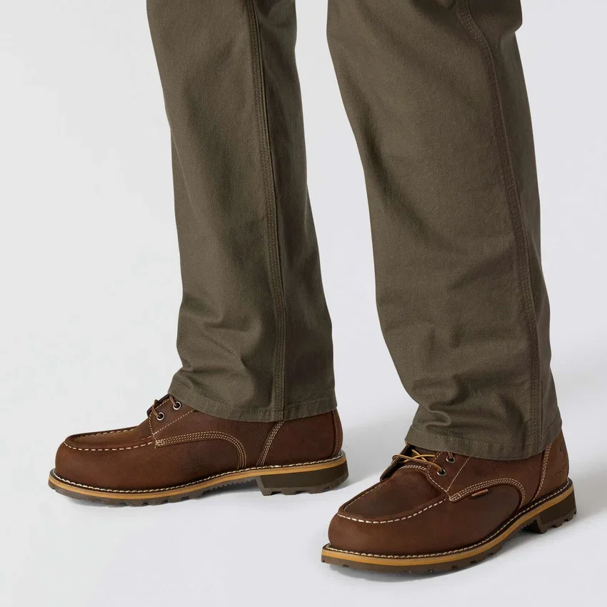Calças de lona Rugged Flex® de corte reto e descontraído - Calças de trabalho