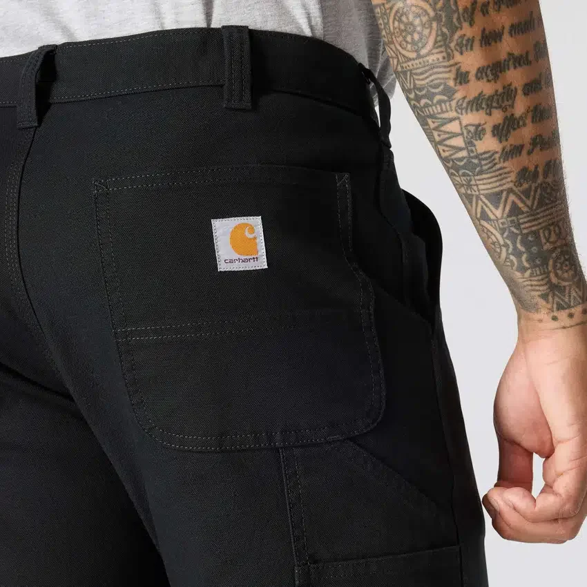 Calças de lona Rugged Flex® de corte reto e descontraído - Calças de trabalho