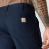 Calças de lona Rugged Flex® de corte reto e descontraído - Calças de trabalho