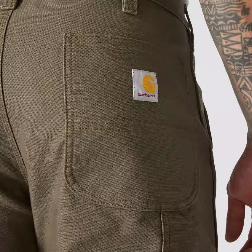 Calças de lona Rugged Flex® de corte reto e descontraído - Calças de trabalho