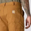 Calças de lona Rugged Flex® de corte reto e descontraído - Calças de trabalho