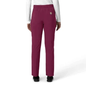Calças de trabalho cargo de perna reta Force Cross-Flex para mulher