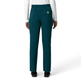 Calças de trabalho cargo de perna reta Force Cross-Flex para mulher