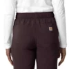 Calças de trabalho cargo de perna reta Force Cross-Flex para mulher
