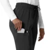 Calças de trabalho cargo de perna reta Force Cross-Flex para mulher