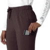 Calças de trabalho cargo de perna reta Force Cross-Flex para mulher