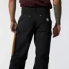 Calças de trabalho carhartt B01 para homem, com corte largo icónico, em tecido «Firm Duck» e joelhos duplos