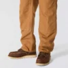 Calças de trabalho carhartt B01 para homem, com corte largo icónico, em tecido «Firm Duck» e joelhos duplos