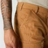 Calças de trabalho carhartt B01 para homem, com corte largo icónico, em tecido «Firm Duck» e joelhos duplos